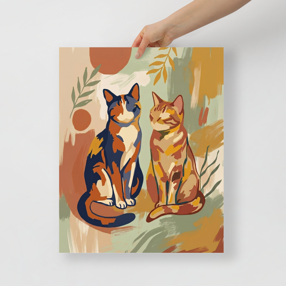 Feline Companions Mockup
