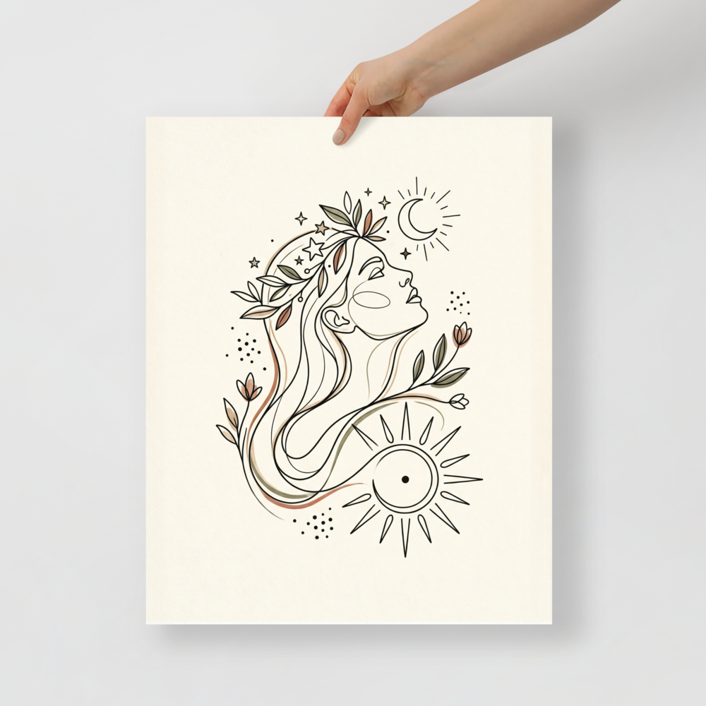 Celestial Muse Mockup