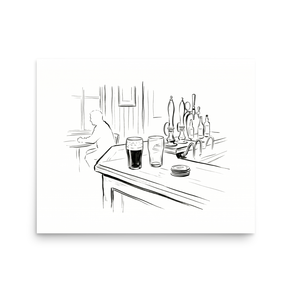 The Local Pint Mockup
