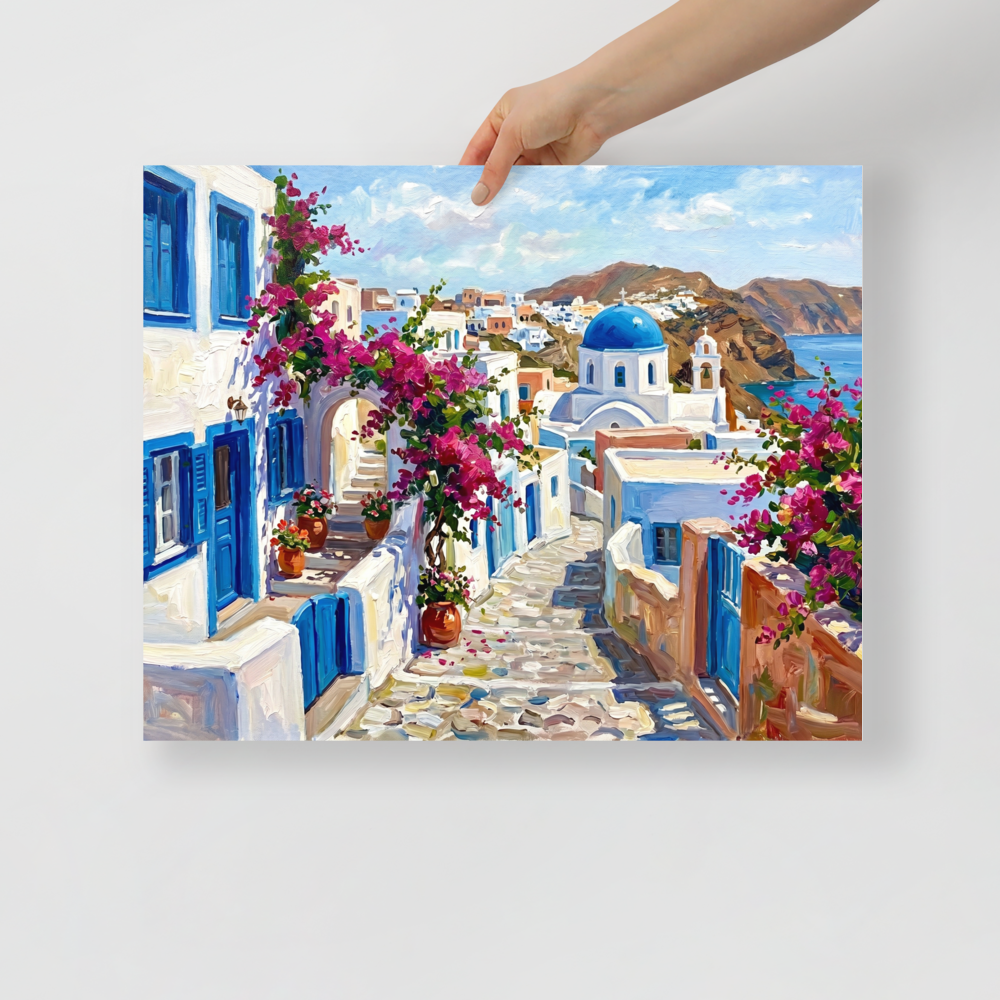 Aegean Blooms Mockup