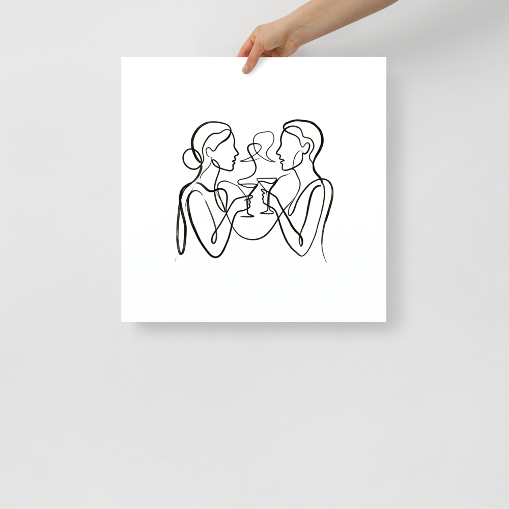 Cheers to Us Mockup