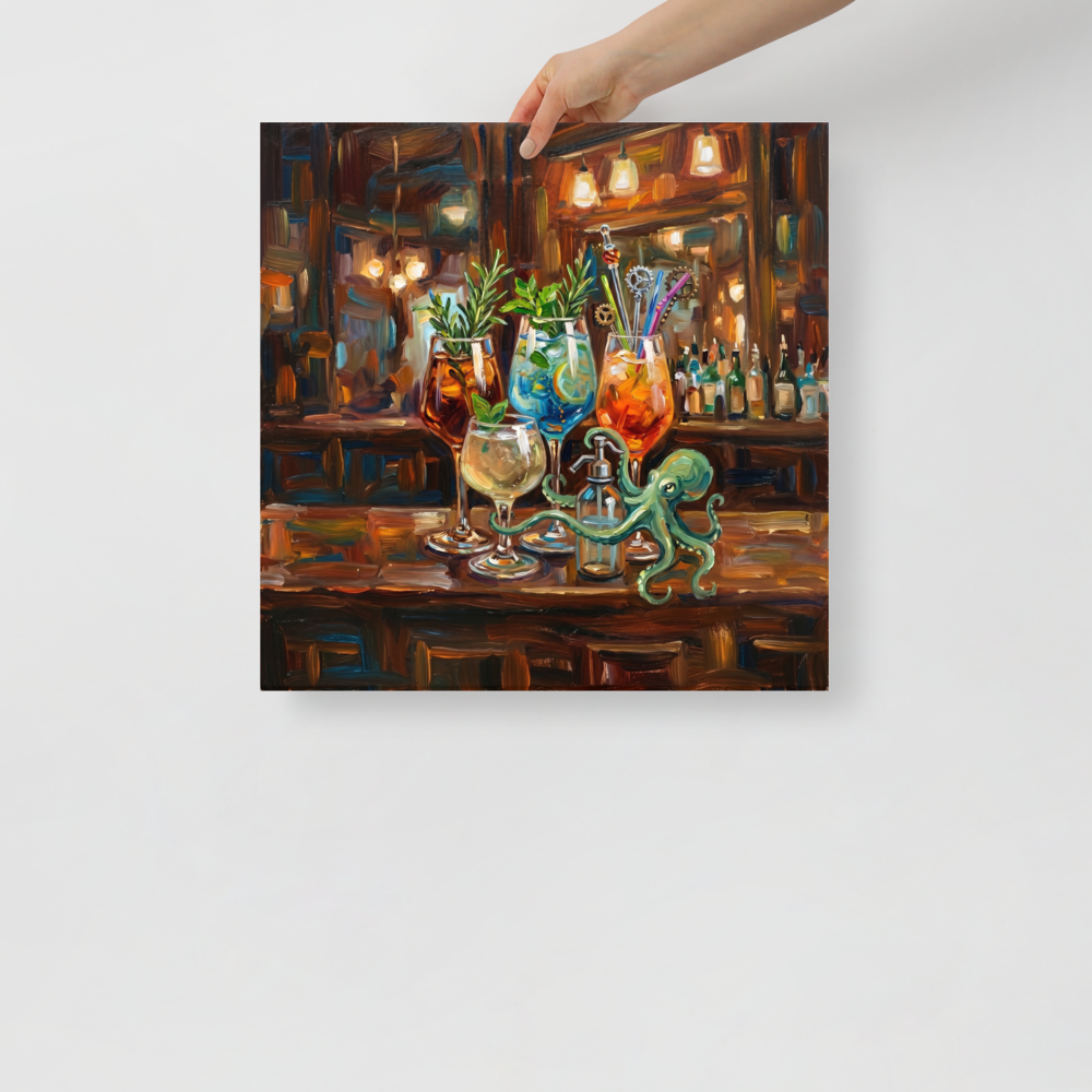 The Alchemist's Bar Mockup