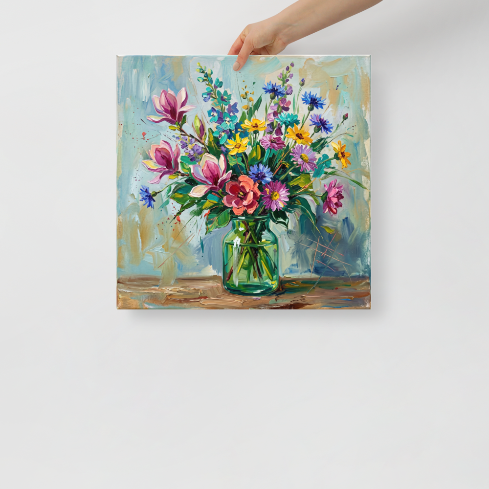 Wildflower Glass Mockup