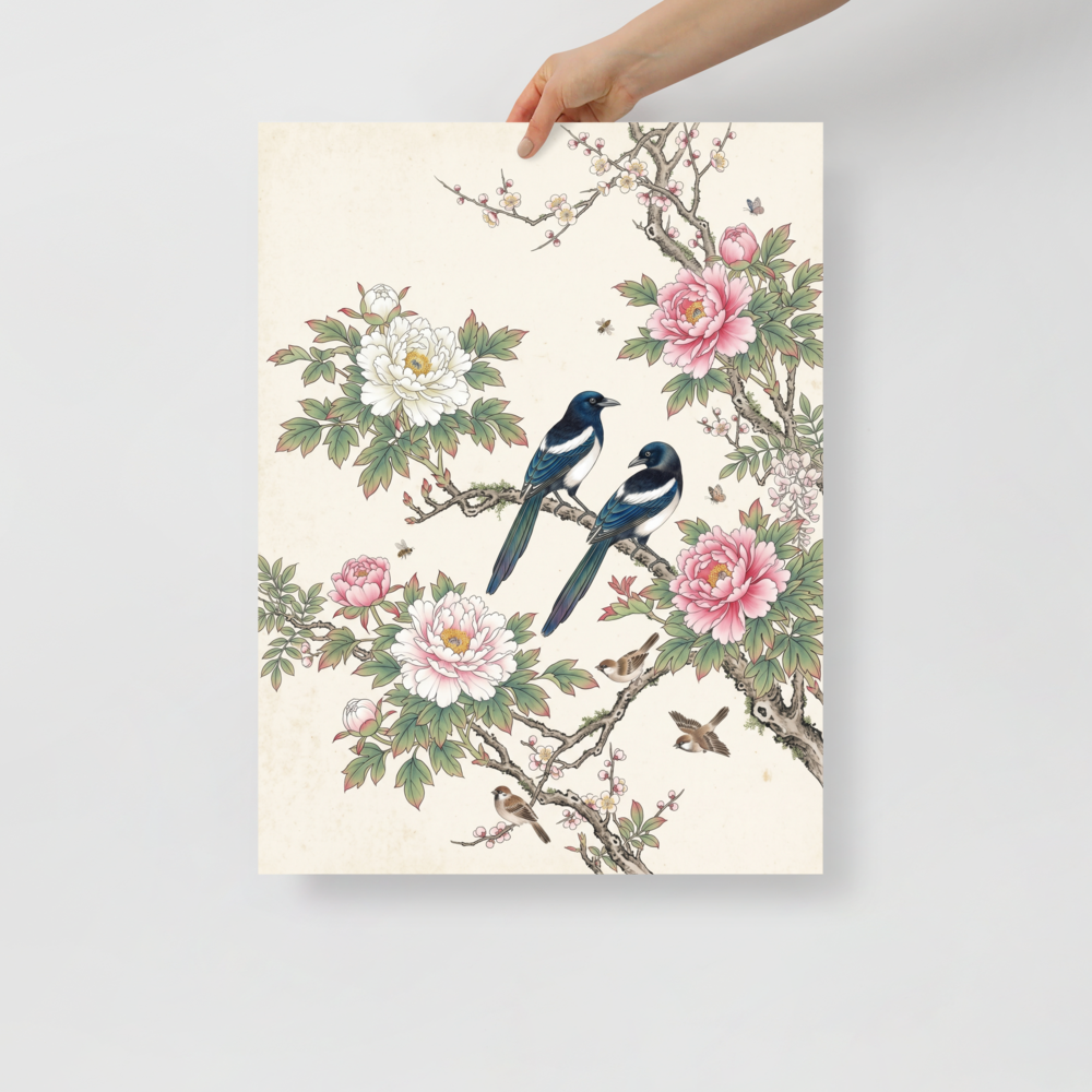 Whispers of the Peony Garden Mockup