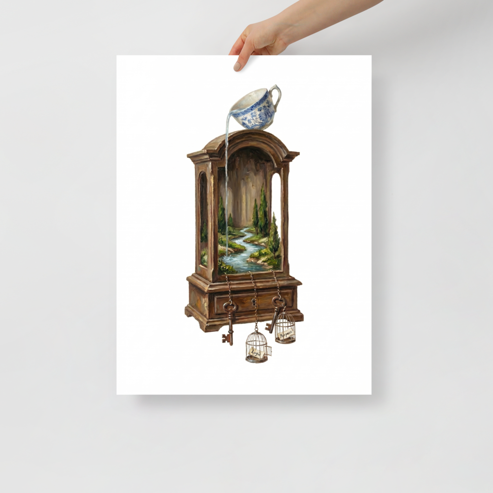 The Caged Reason Mockup
