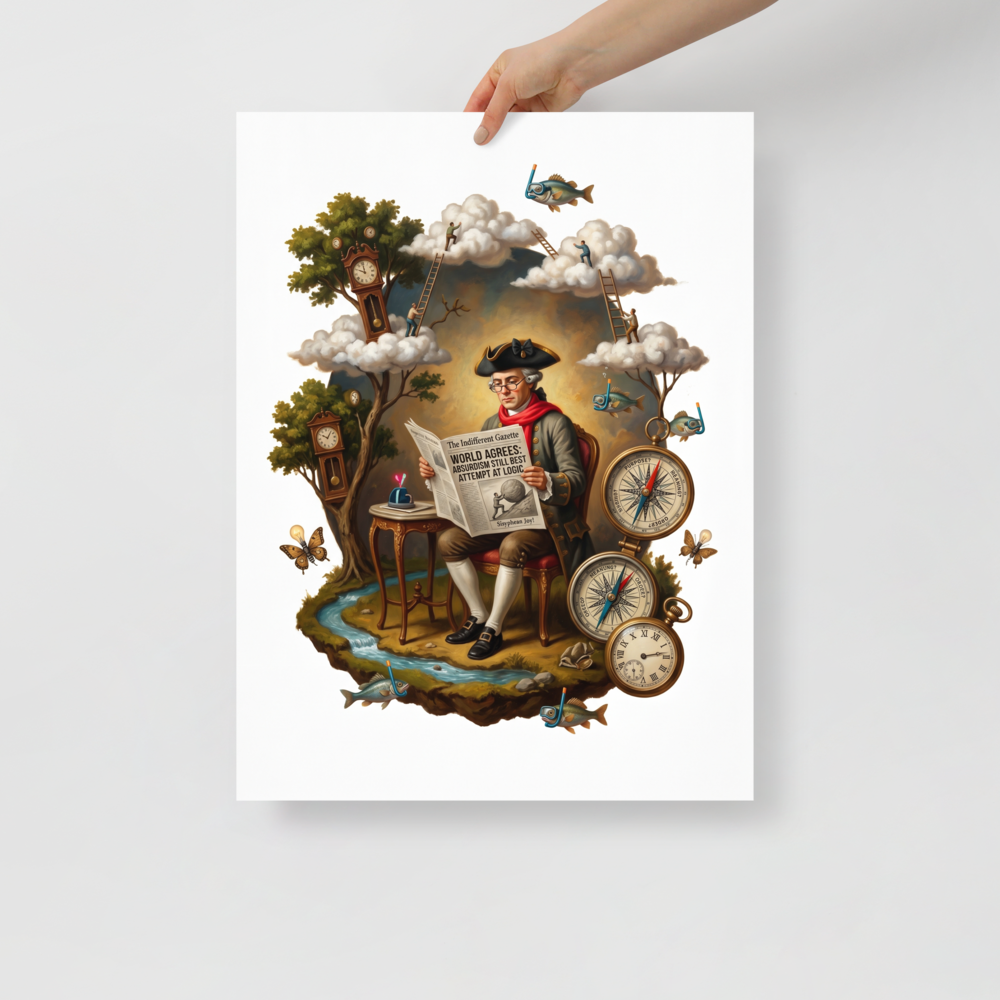 The Indifferent Gazette Mockup