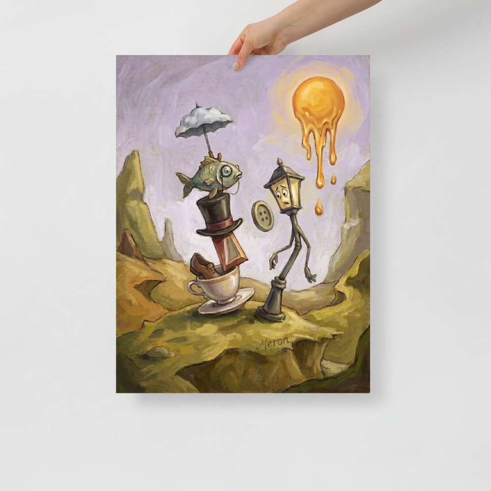 The Melting Hour Mockup