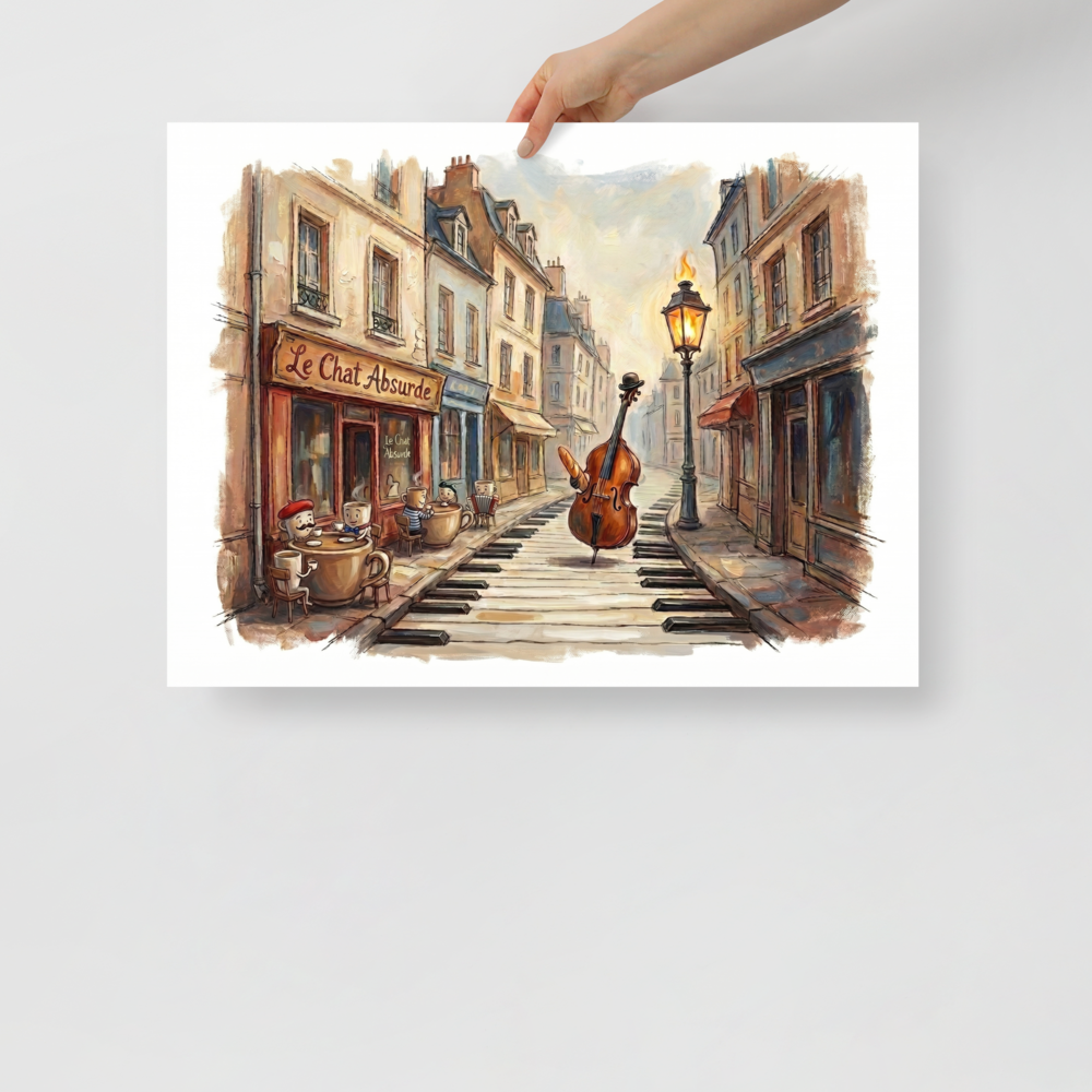 Rhapsody on Rue Absurde Mockup