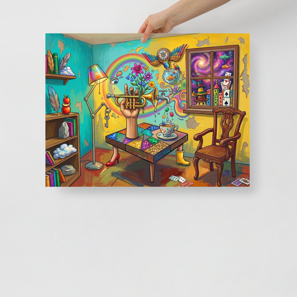 The Symphony of Nonsense Mockup