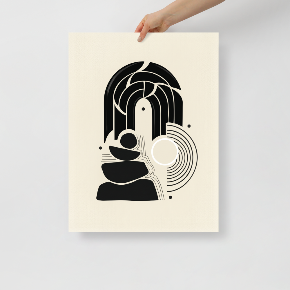 Monochrome Equilibrium Mockup