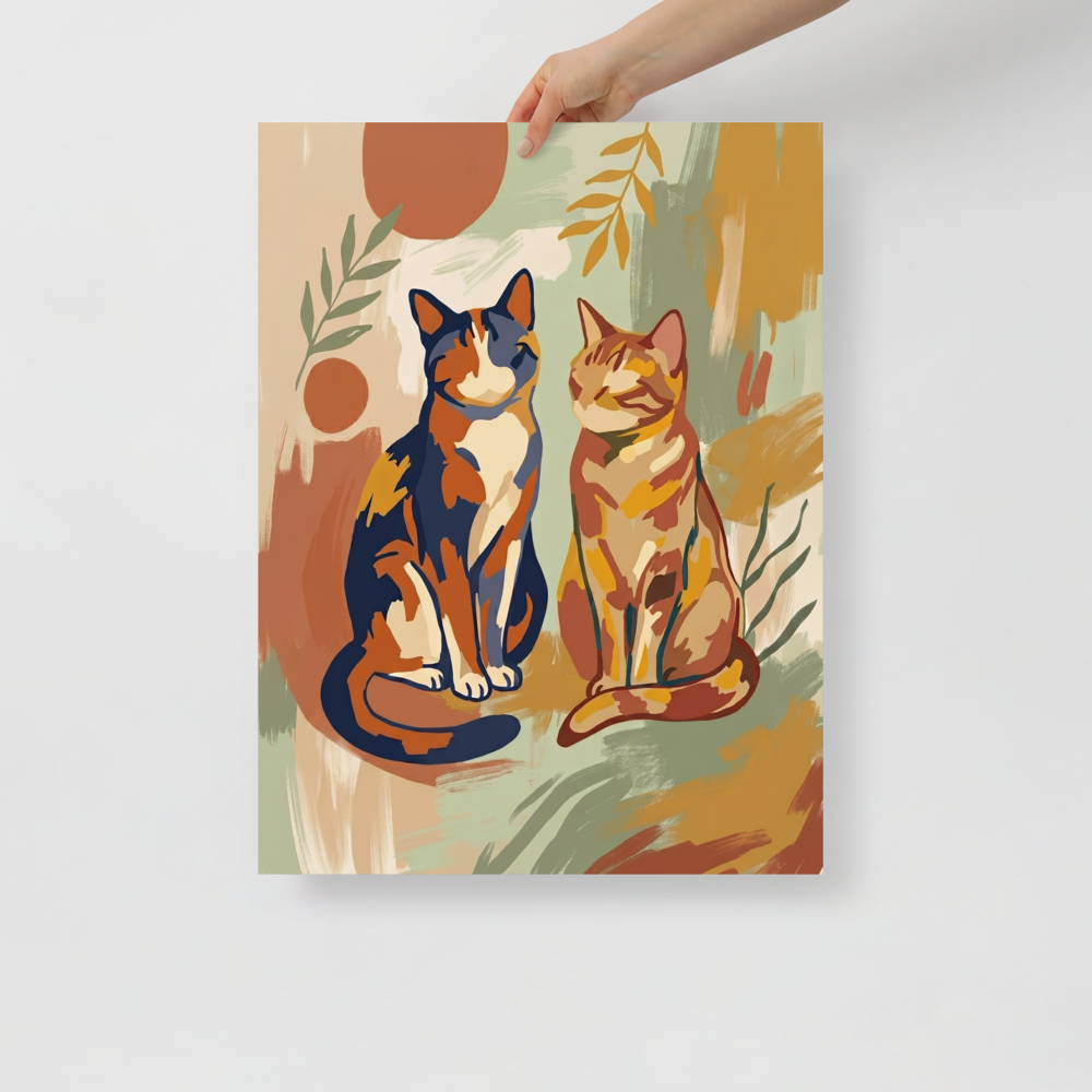 Feline Companions Mockup
