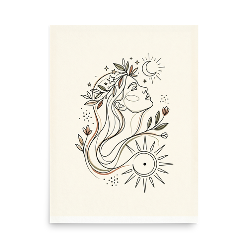 Celestial Muse Mockup