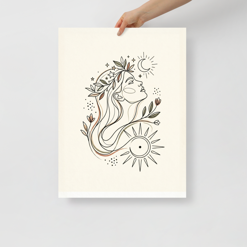 Celestial Muse Mockup