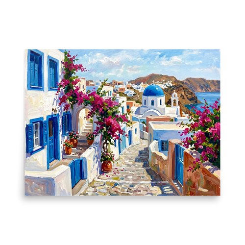 Aegean Blooms Mockup
