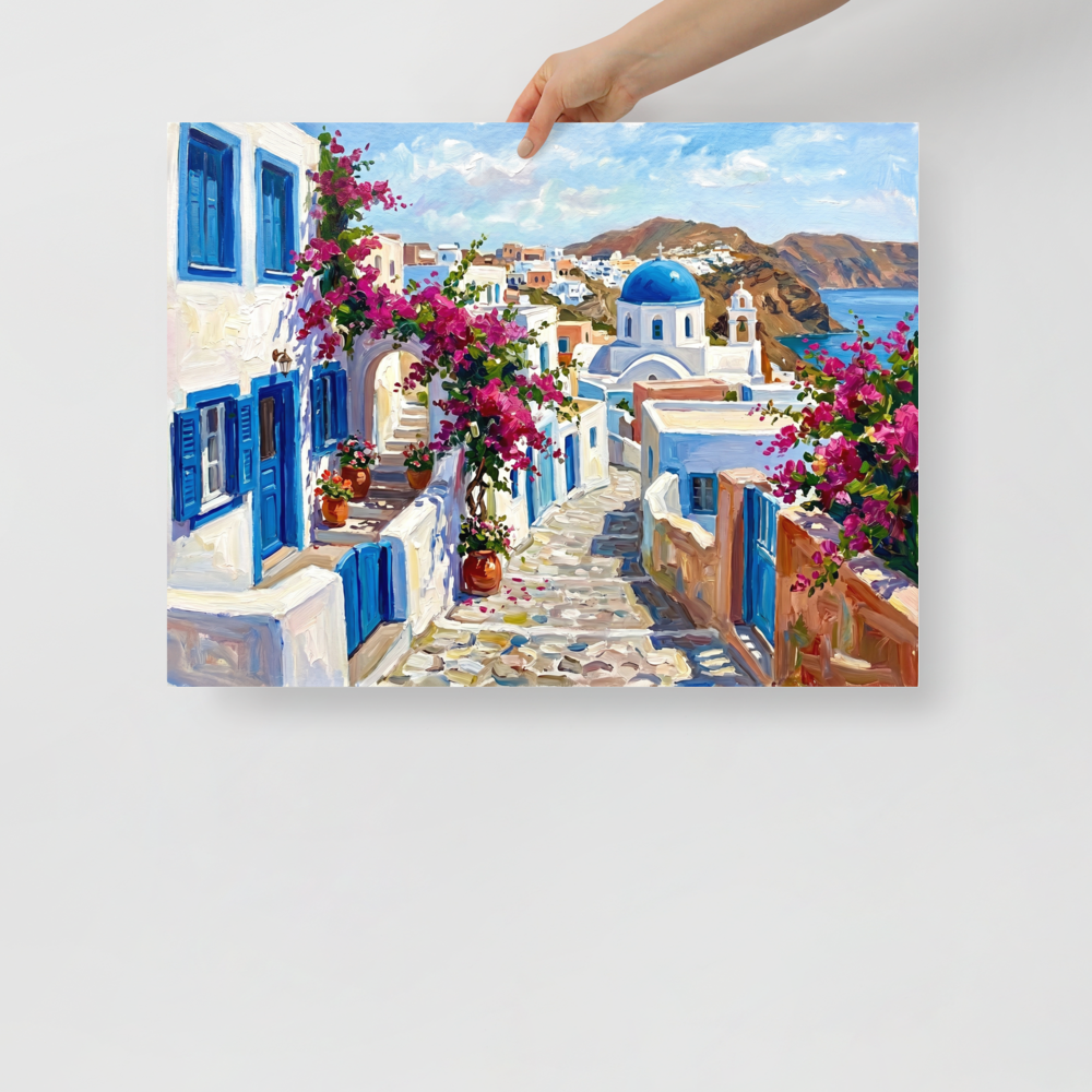 Aegean Blooms Mockup
