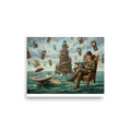 Reading in the Sea of Time Mockup