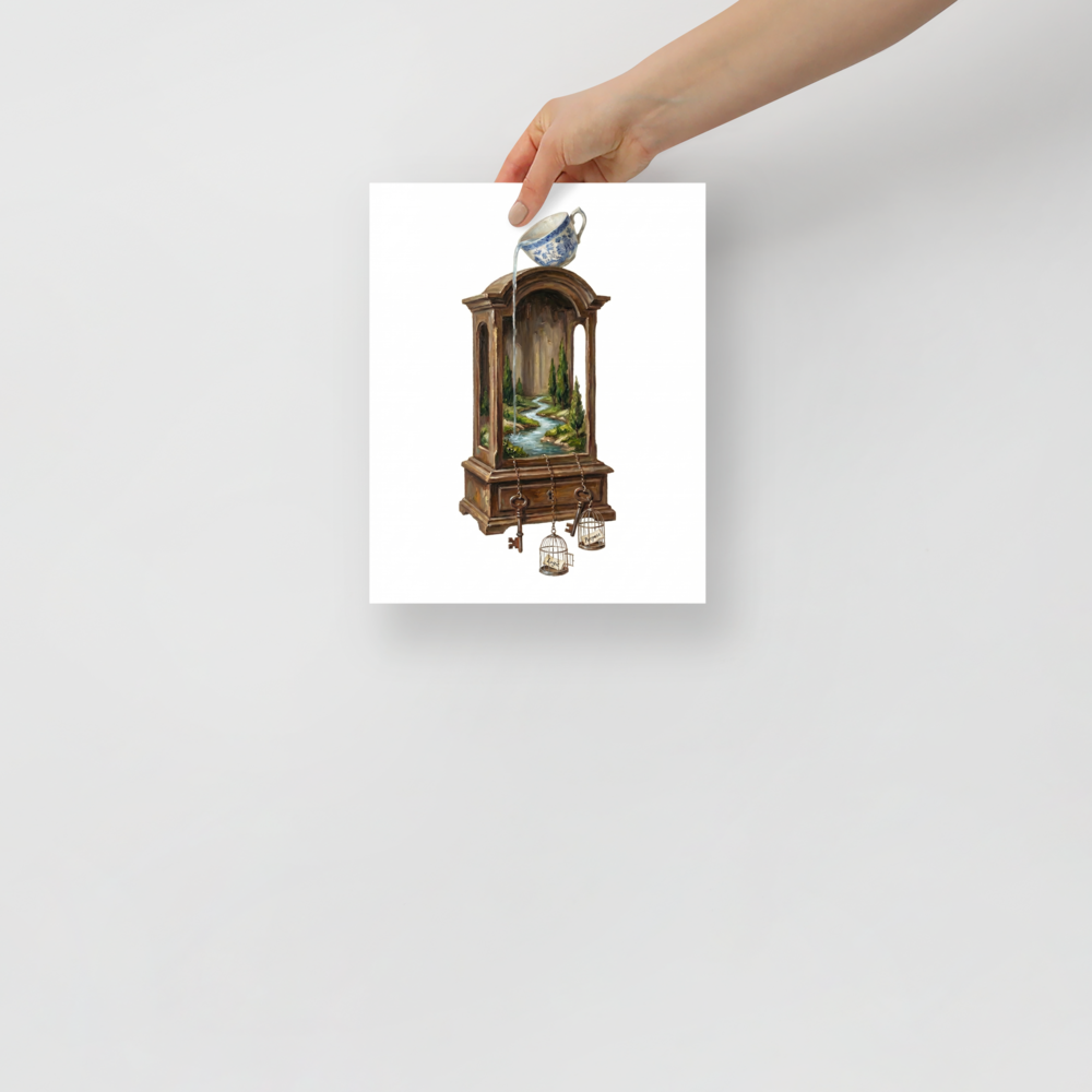 The Caged Reason Mockup