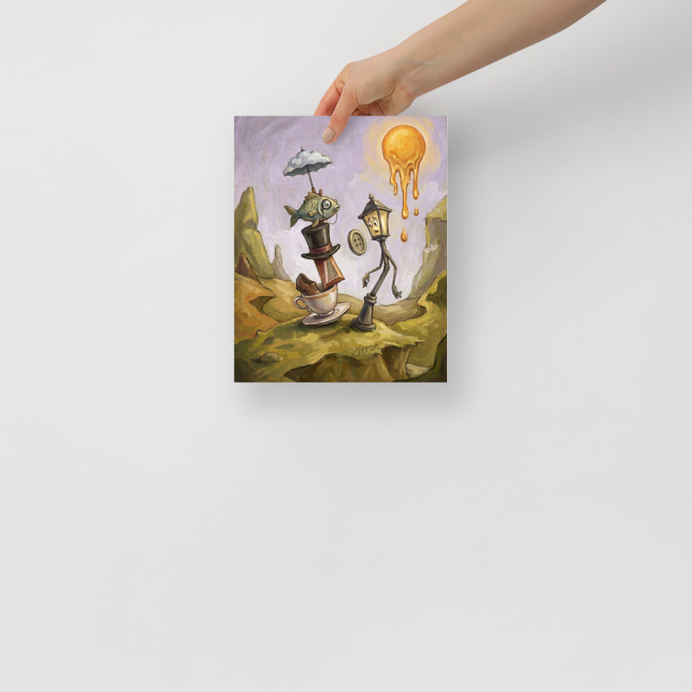 The Melting Hour Mockup