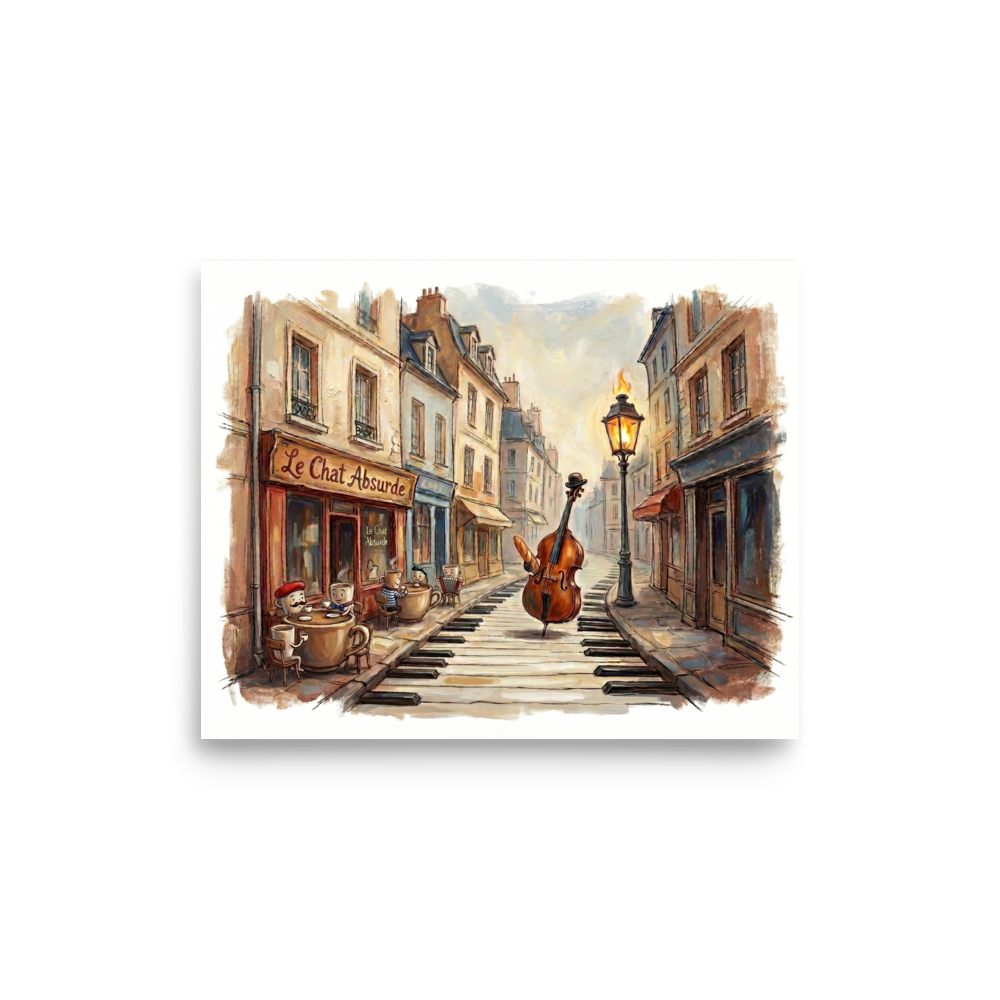Rhapsody on Rue Absurde Mockup