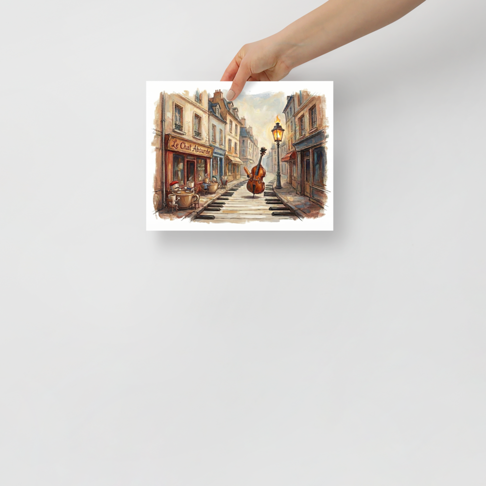 Rhapsody on Rue Absurde Mockup