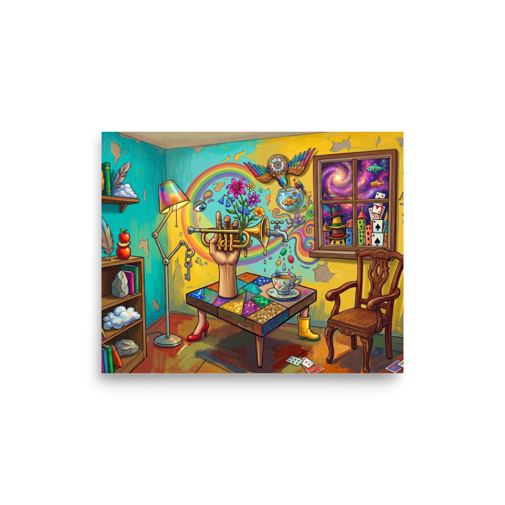 The Symphony of Nonsense Mockup
