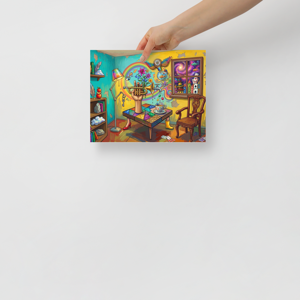 The Symphony of Nonsense Mockup