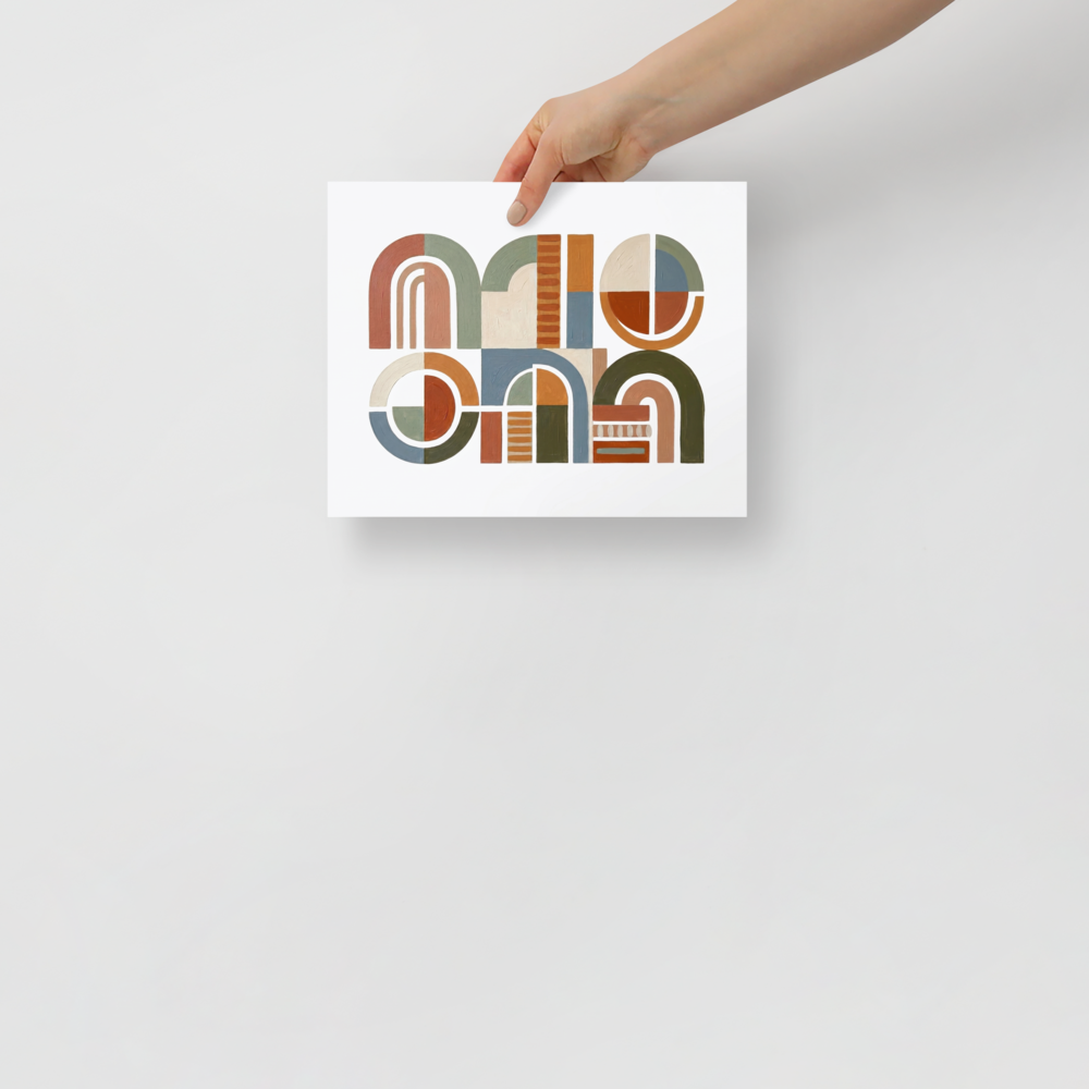 Textured Arches Mockup