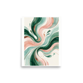 Emerald and Blush Fluidity Mockup