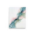 Teal and Blush Alcohol Ink Mockup