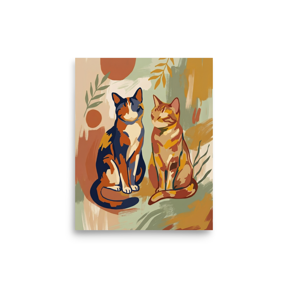 Feline Companions Mockup