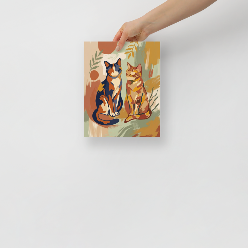 Feline Companions Mockup