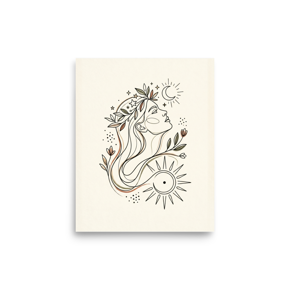 Celestial Muse Mockup