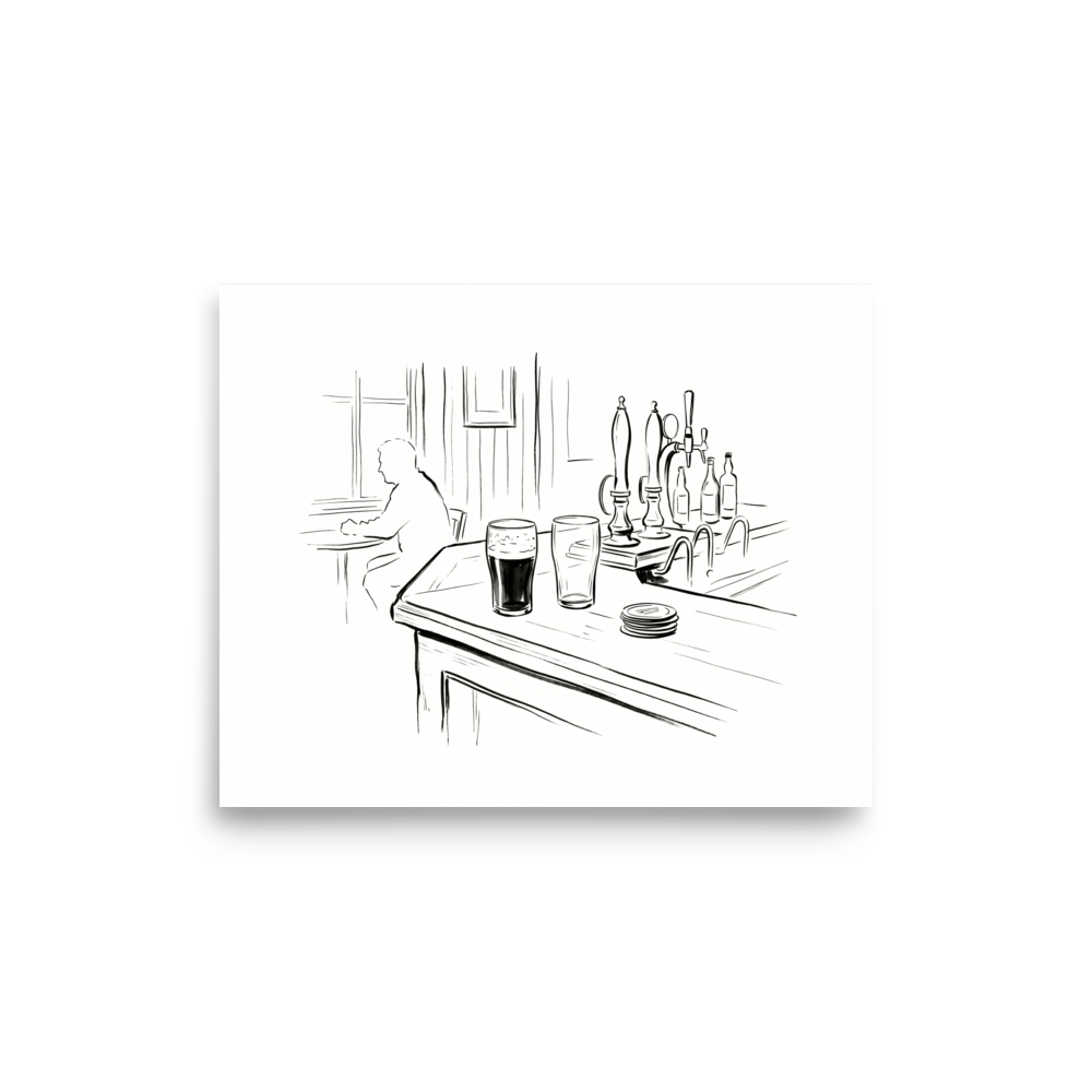 The Local Pint Mockup