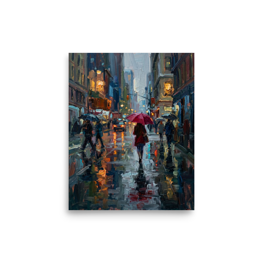 Neon Rain Mockup