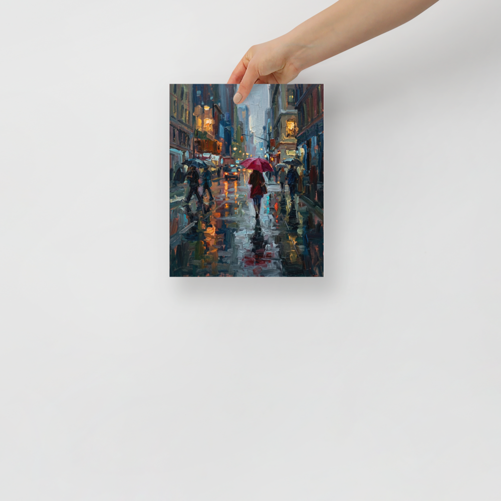 Neon Rain Mockup