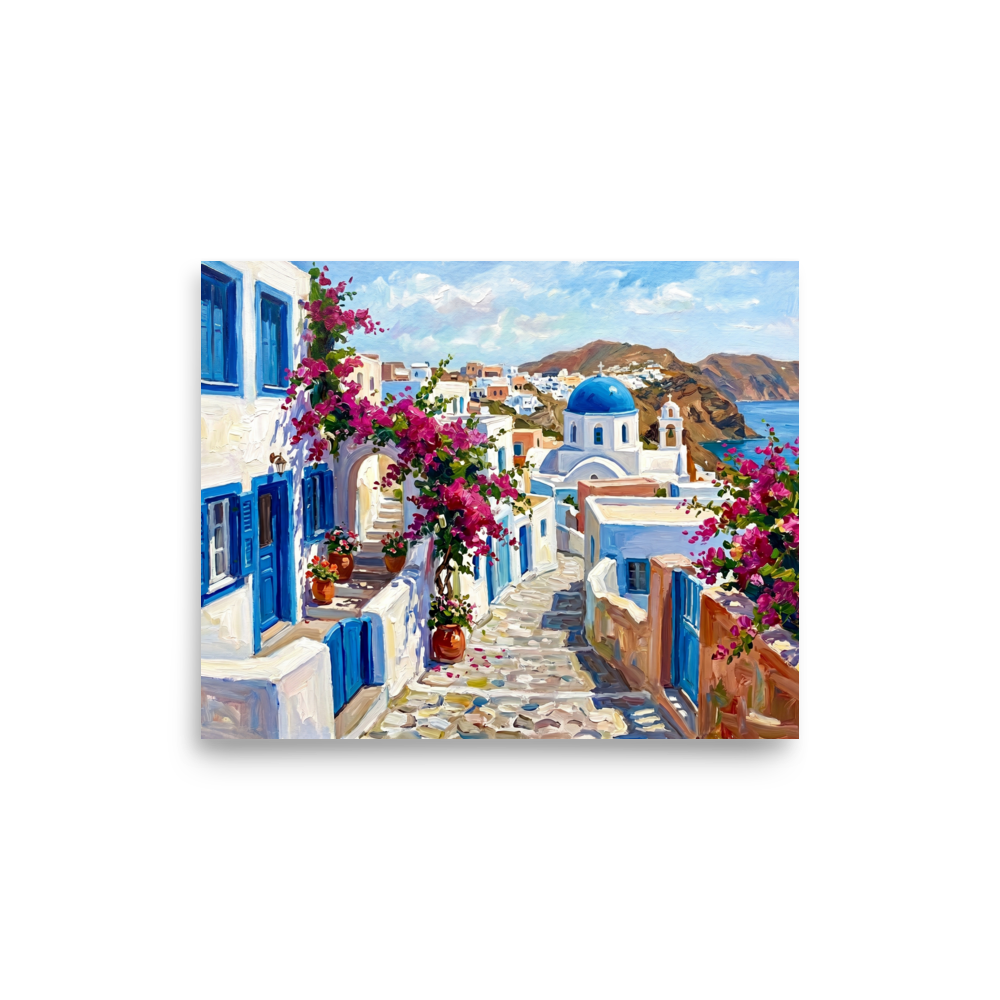 Aegean Blooms Mockup