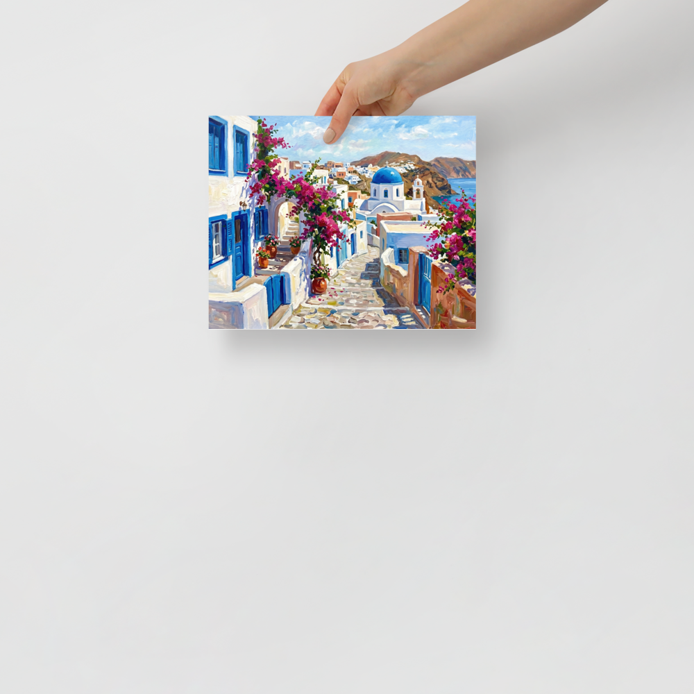 Aegean Blooms Mockup