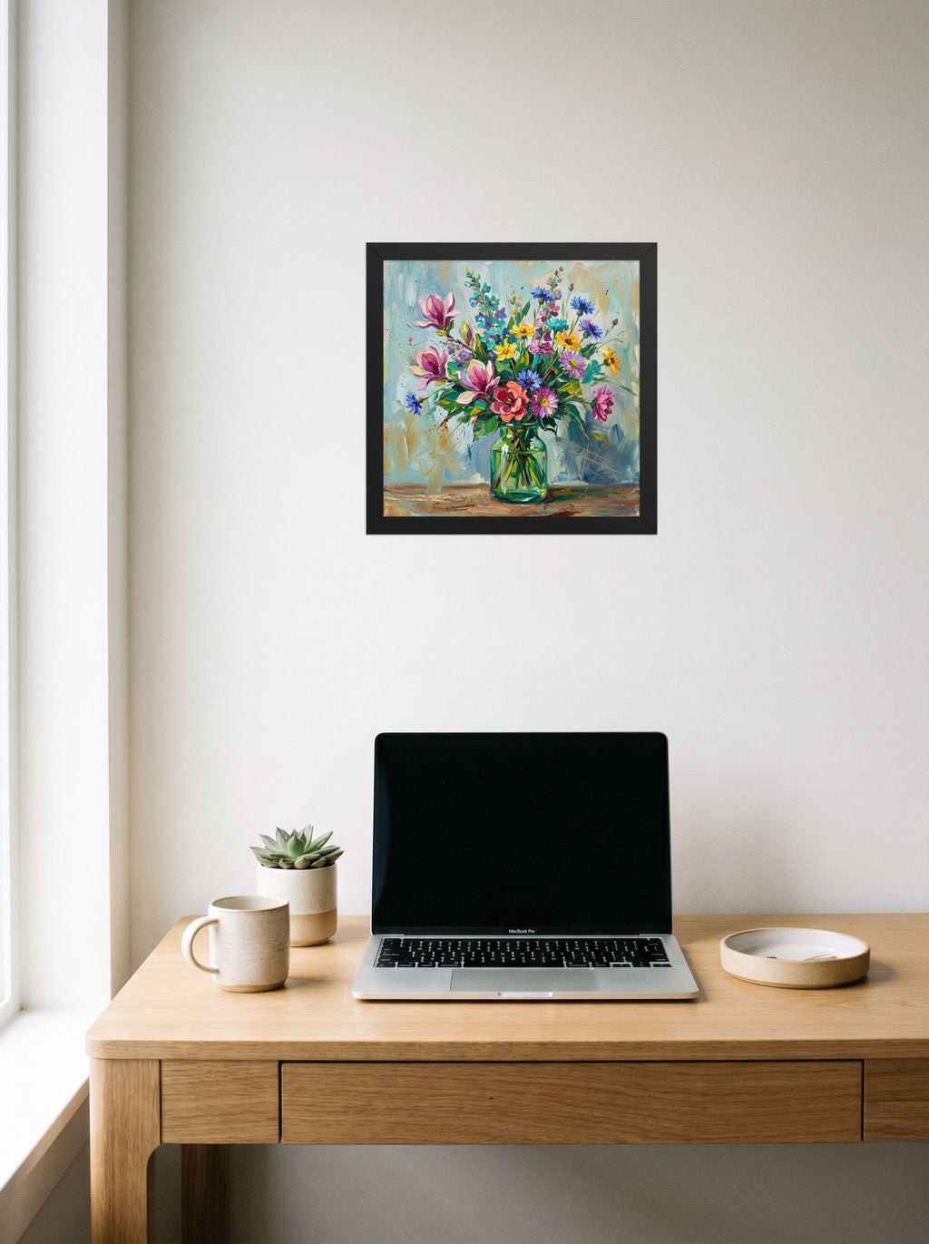 Wildflower Glass Mockup