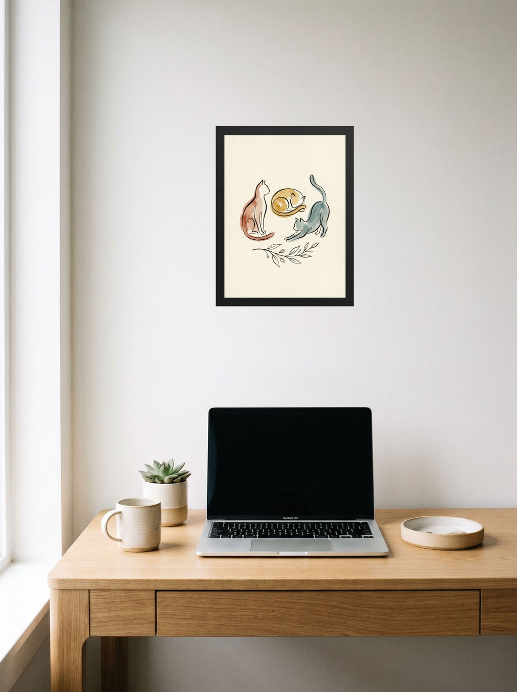 Feline Trio Mockup
