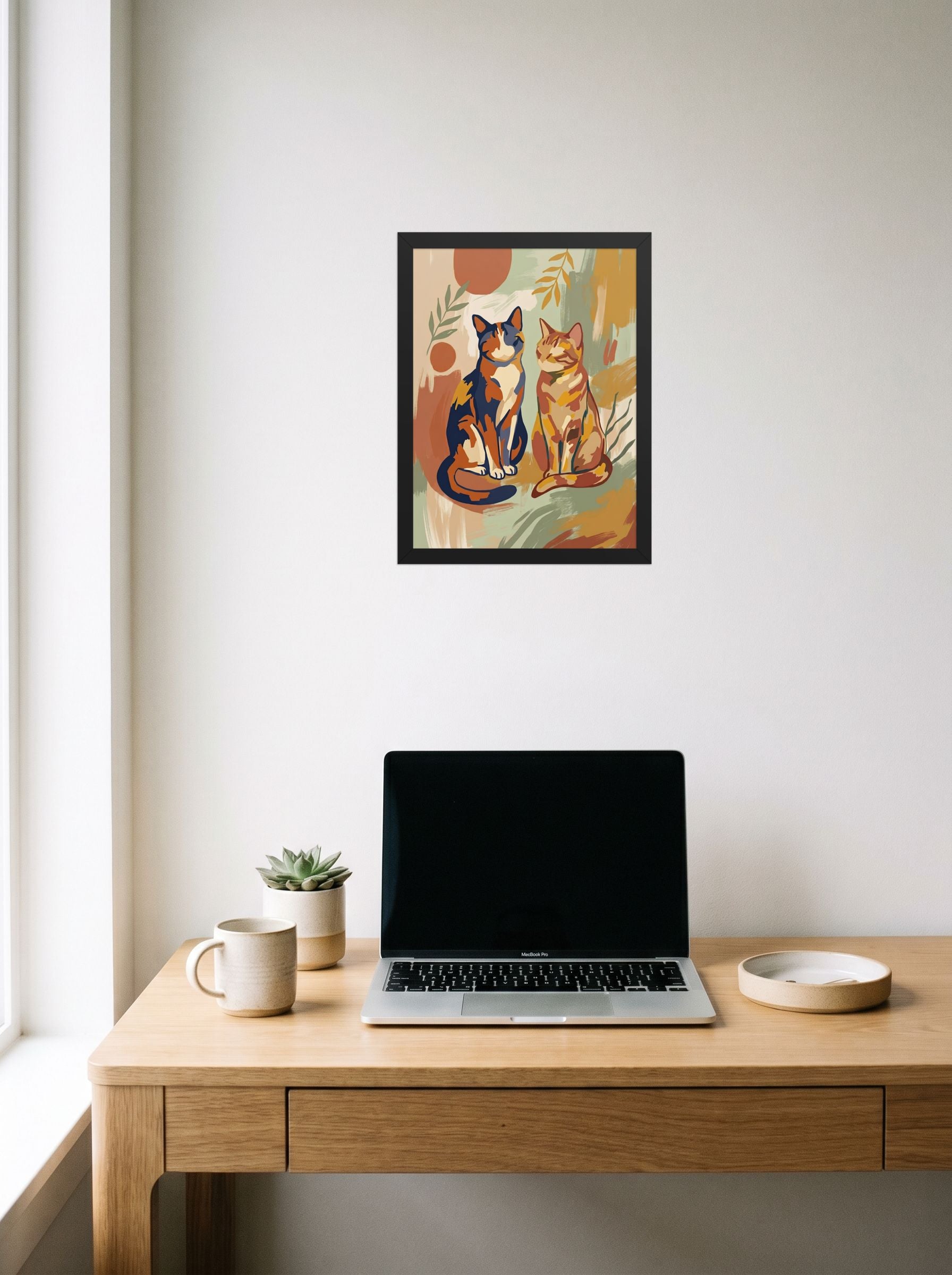 Feline Companions Mockup