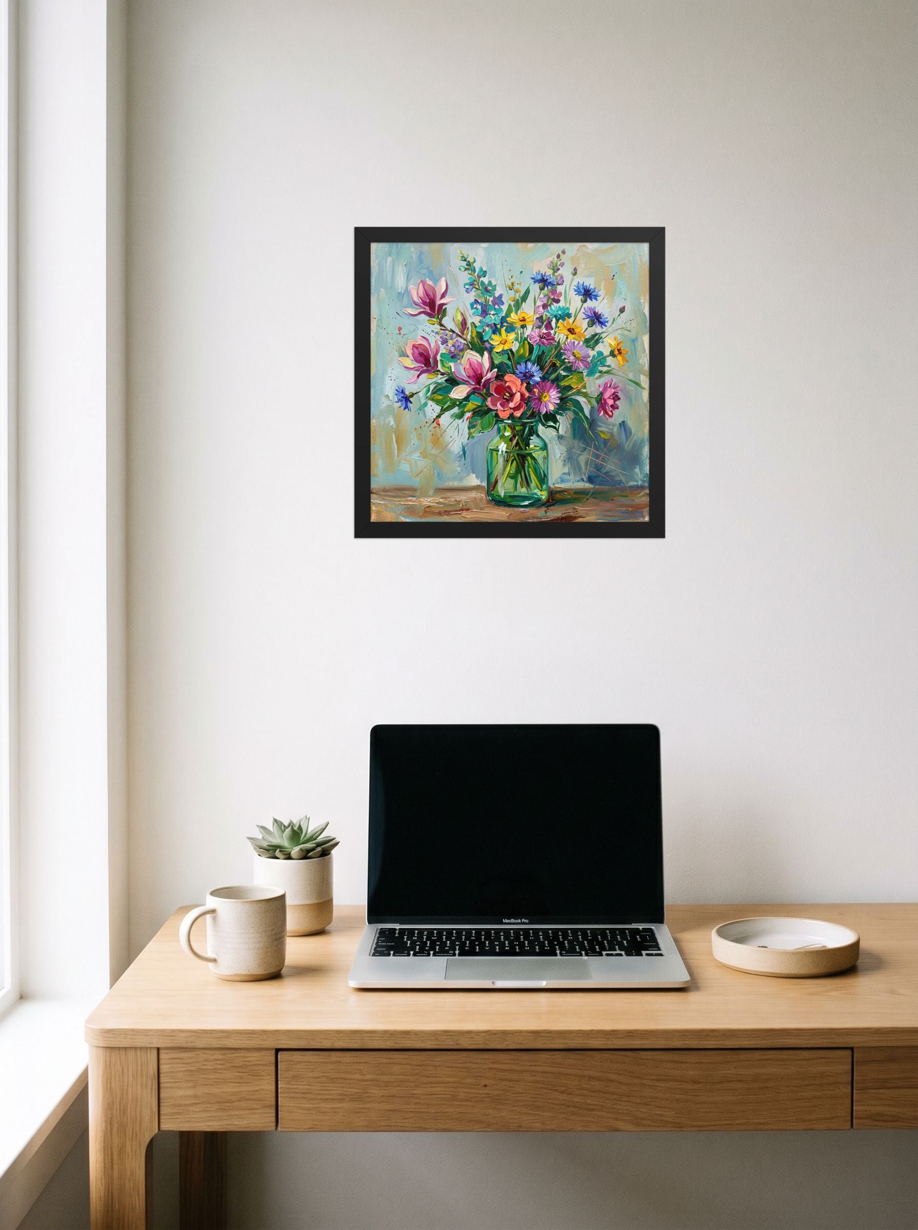 Wildflower Glass Mockup