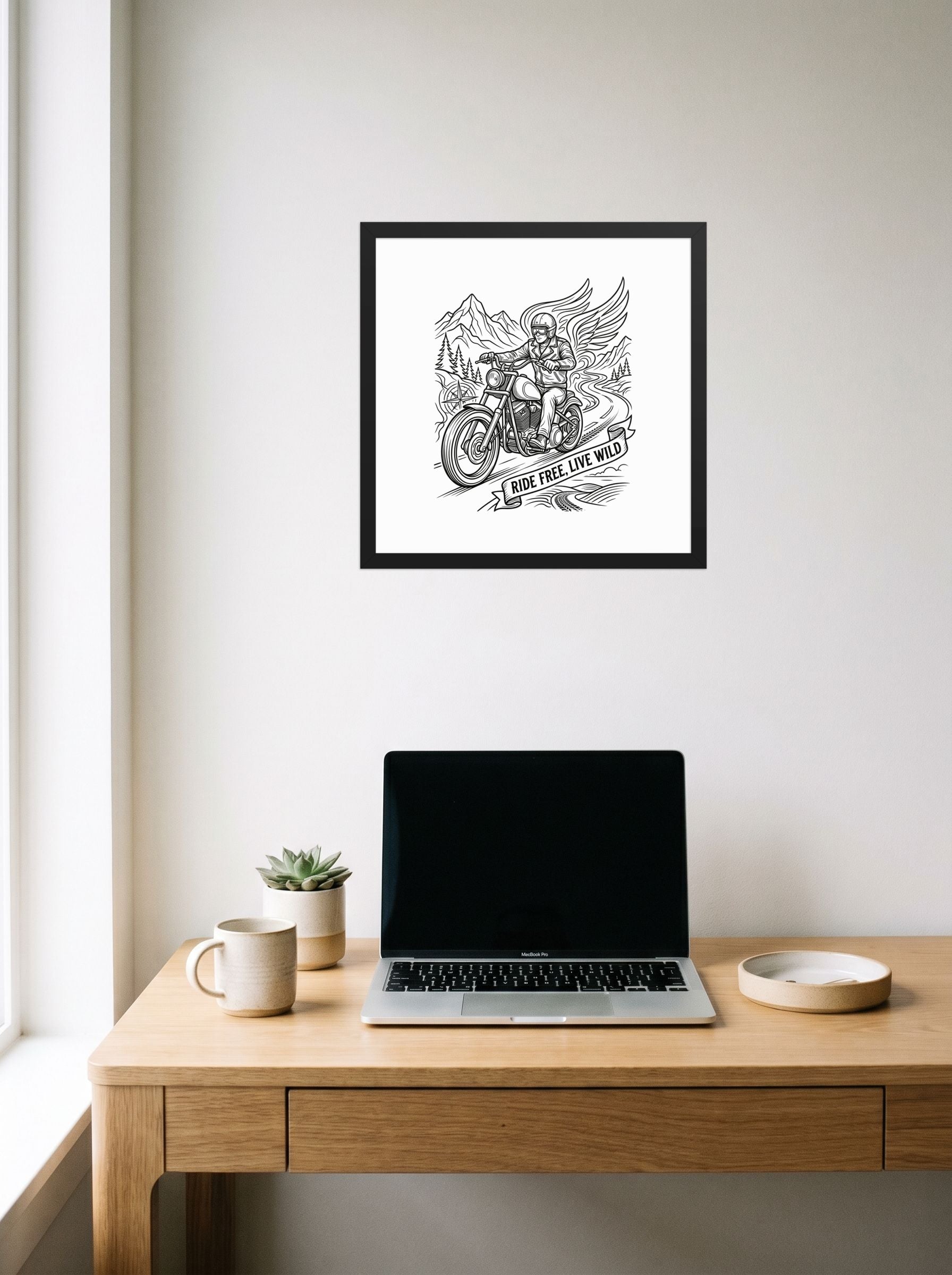 Ride Free Mockup