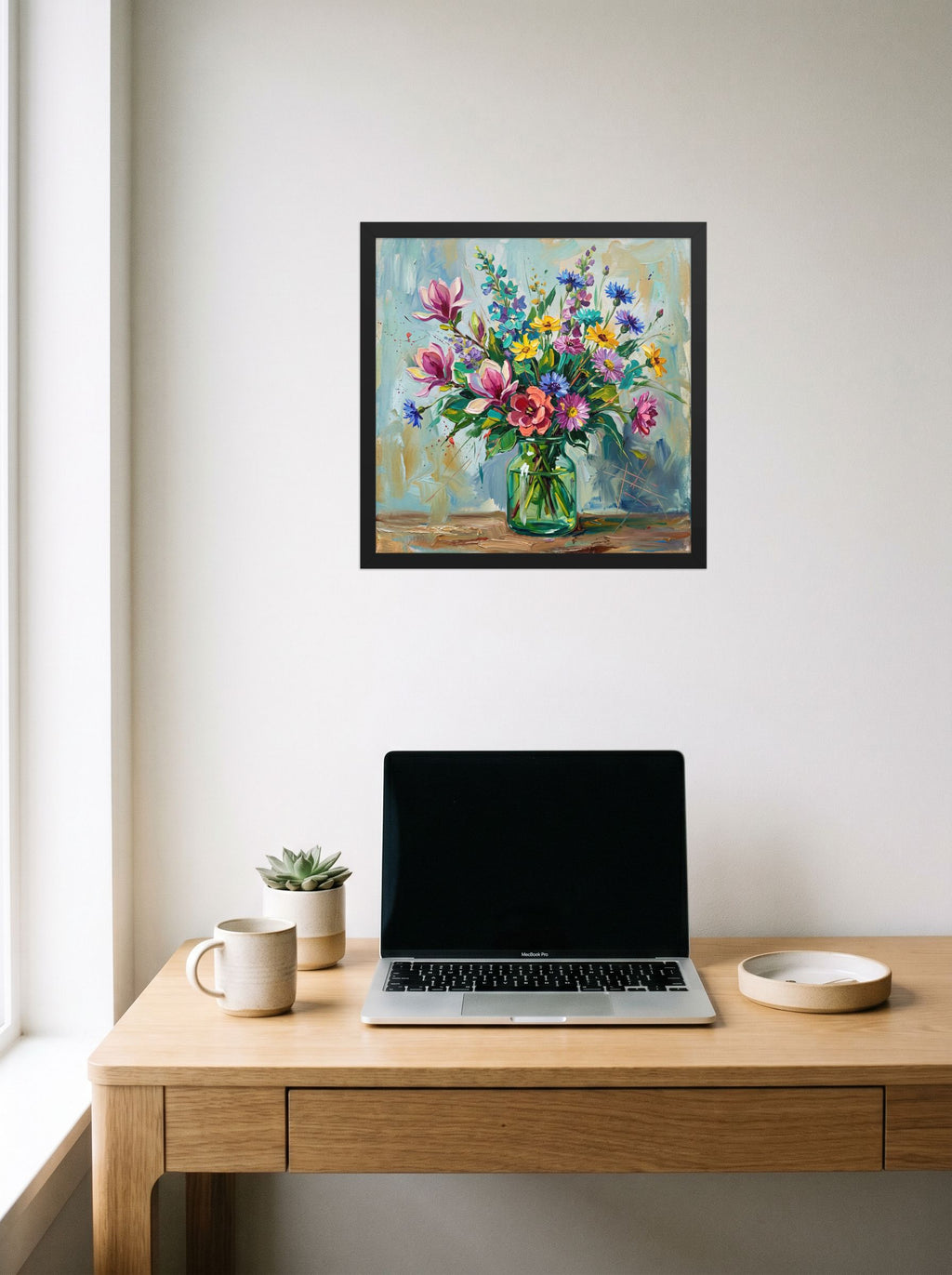 Wildflower Glass Mockup