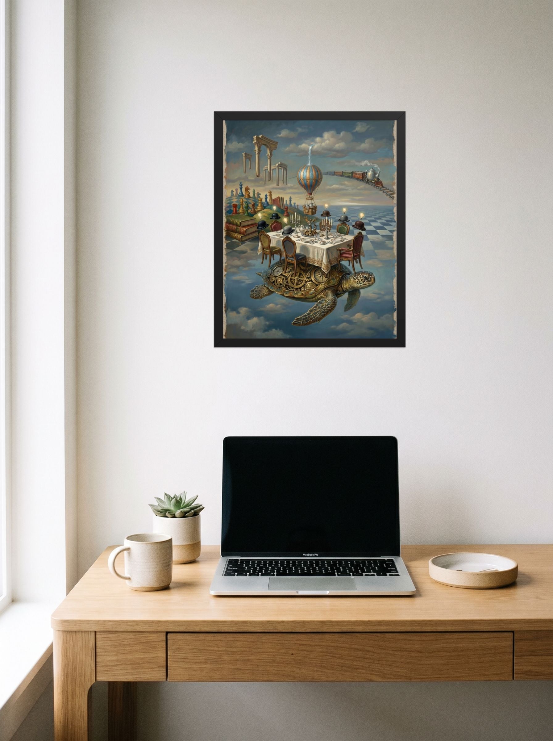 The Tea Party of Time Custom Mockup