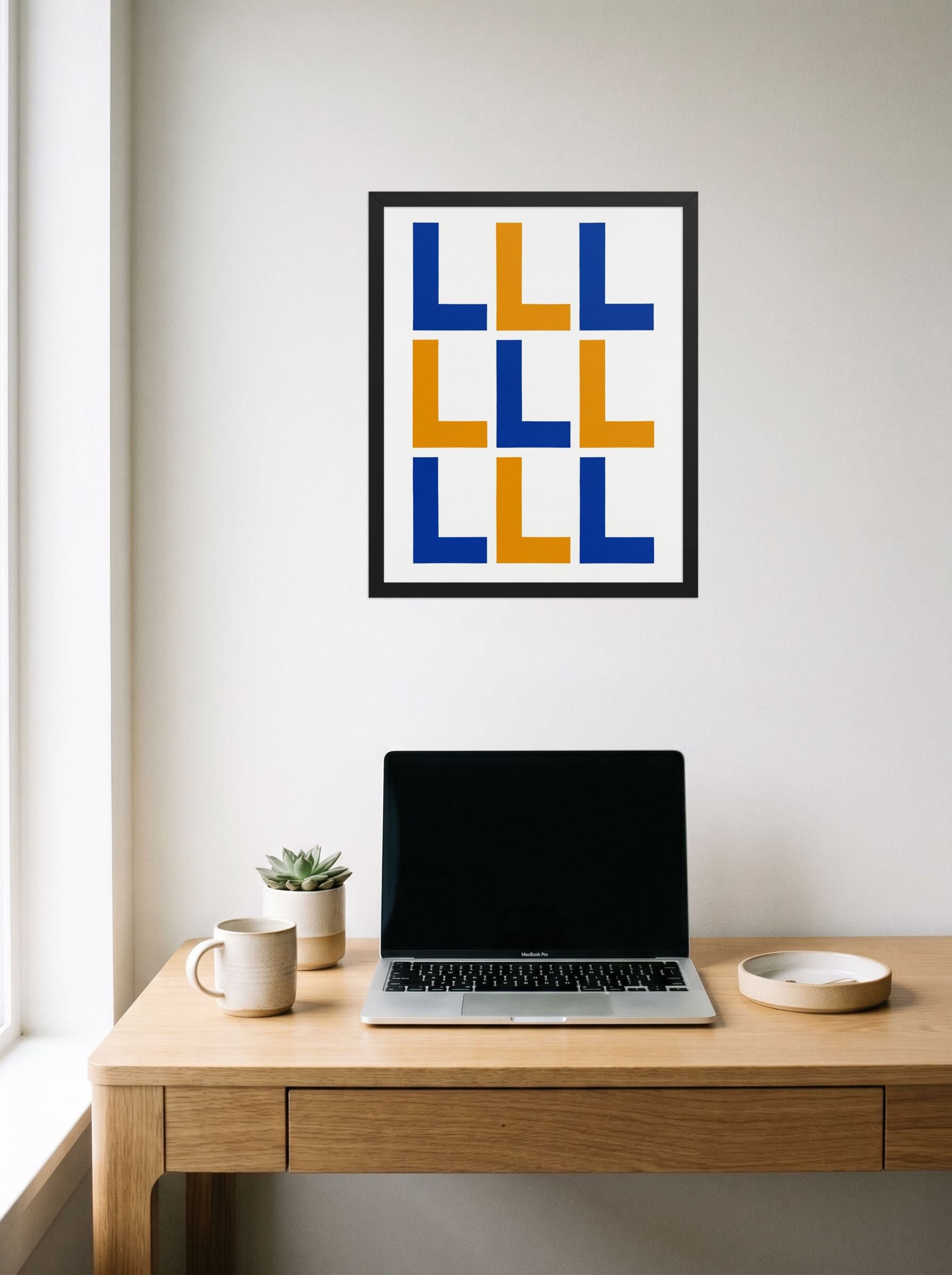 The L Grid Mockup