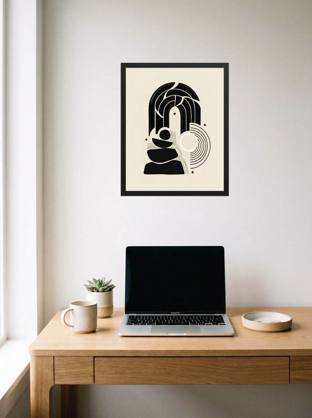 Monochrome Equilibrium Mockup