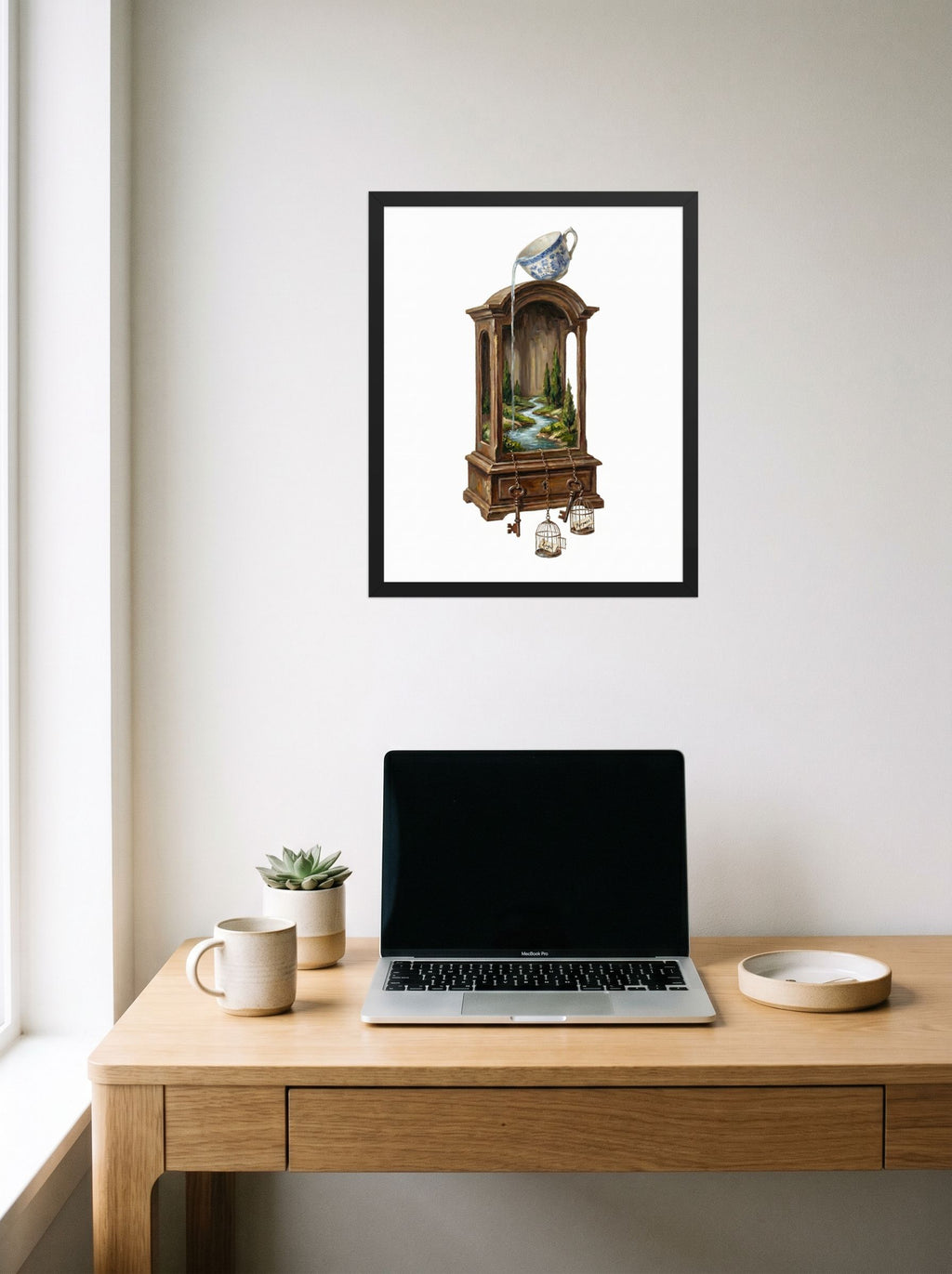 The Caged Reason Mockup