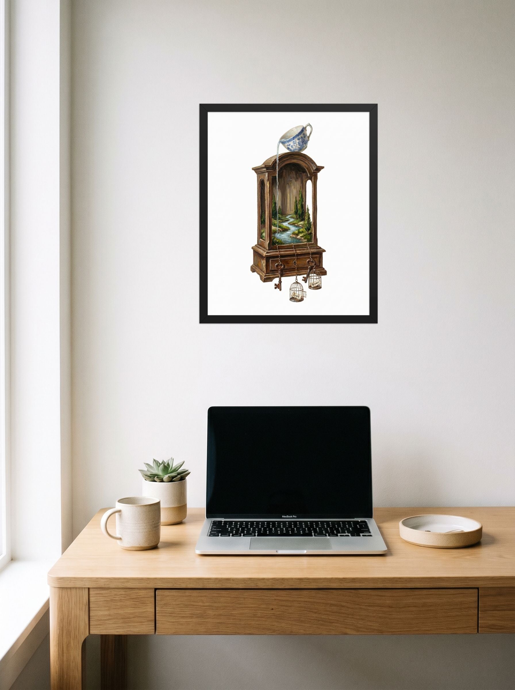 The Caged Reason Mockup