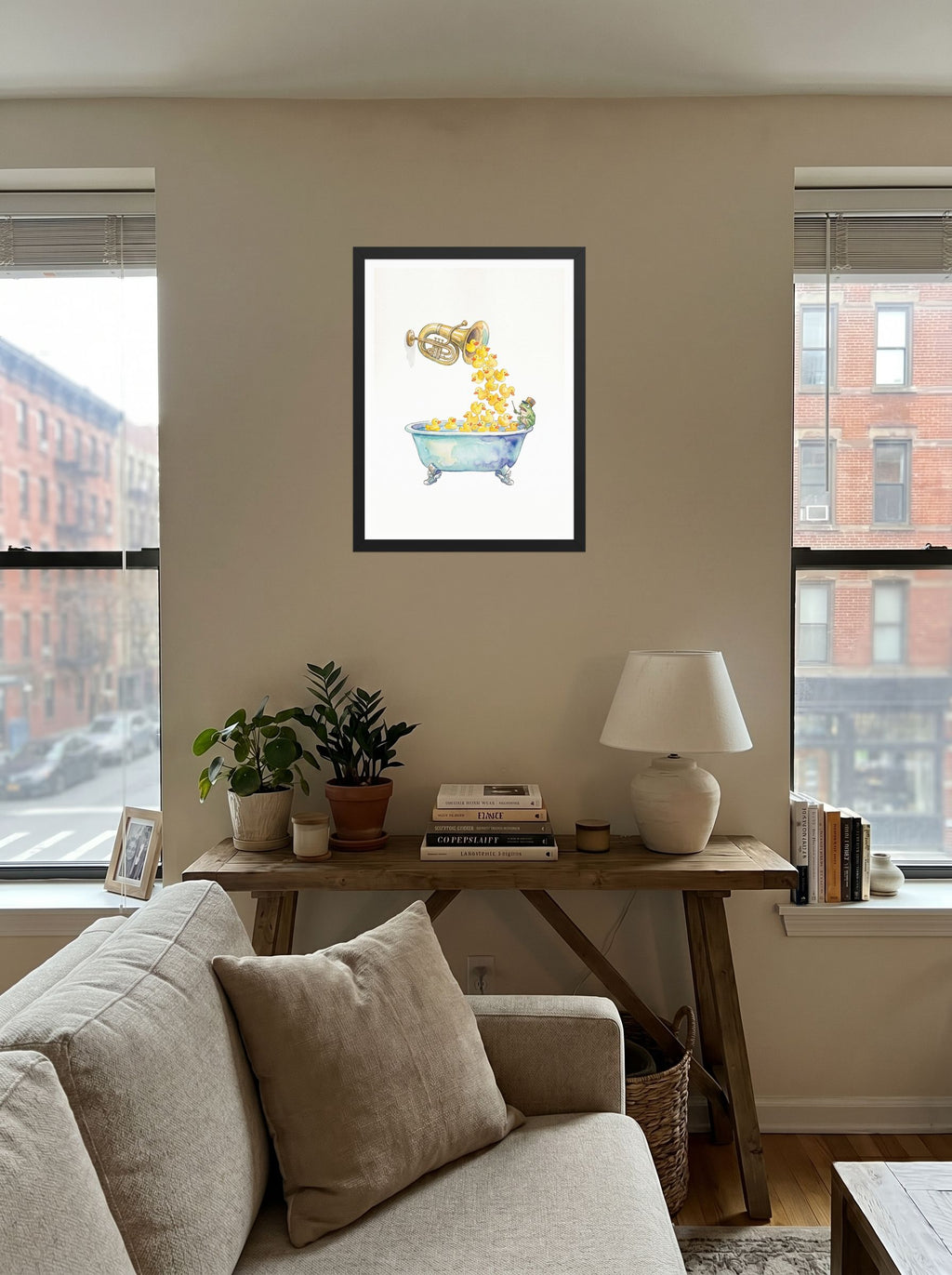 The Symphony of Rubber Ducks Mockup