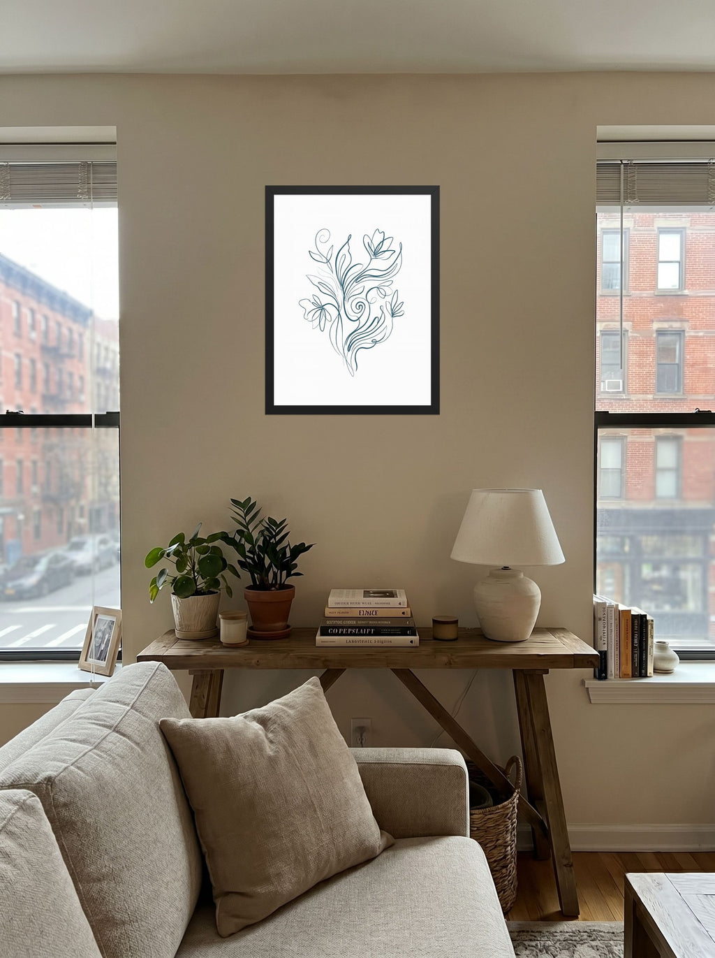 Fluid Blooms Mockup